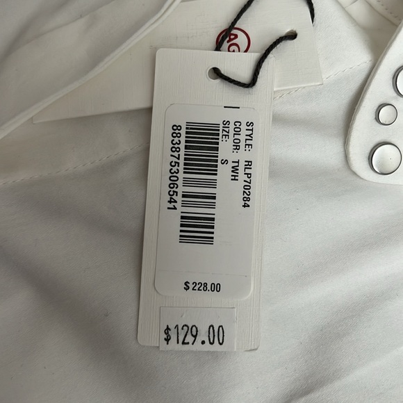 AG White button down shirt - Picture 5 of 7